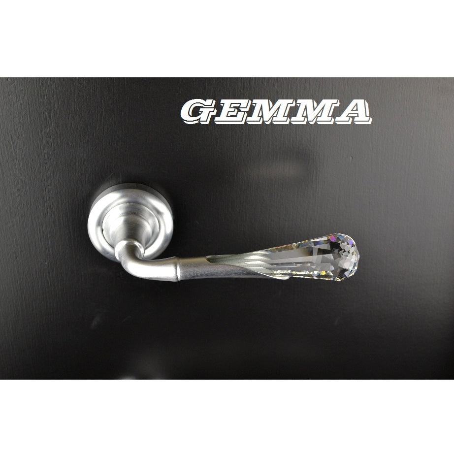 スワロスキー社製　クリスタル　レバーハンドル空錠　GEMMA [1120RO]