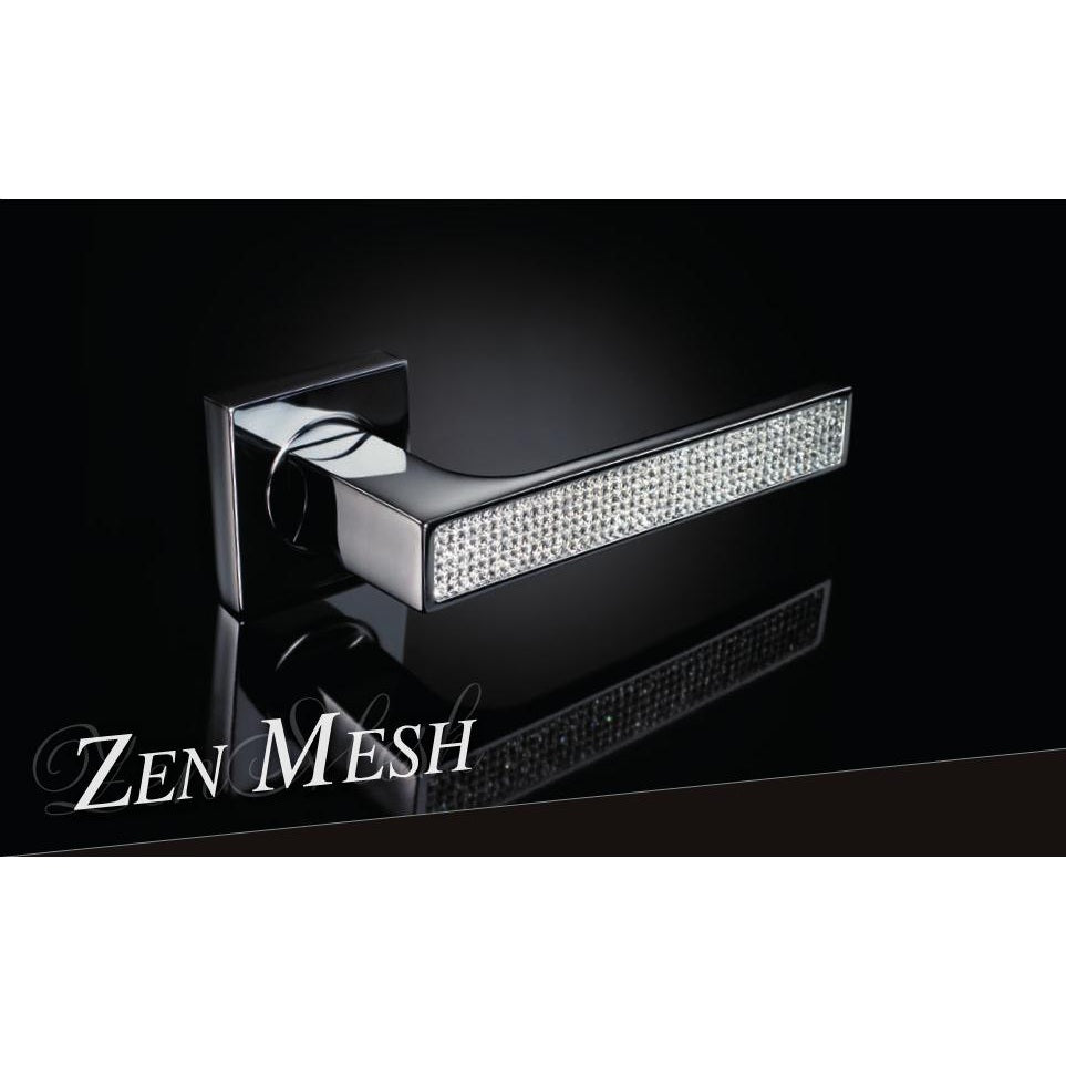 スワロスキー社製　クリスタル　レバーハンドル空錠　ZEN MESH　 [1157RO019]