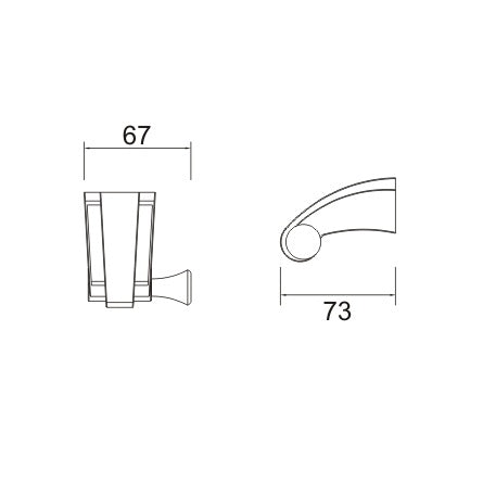 ROBE HOOK [2117]