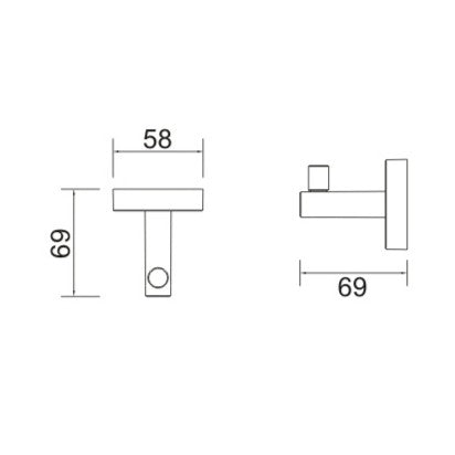 ROBE HOOK [2157]