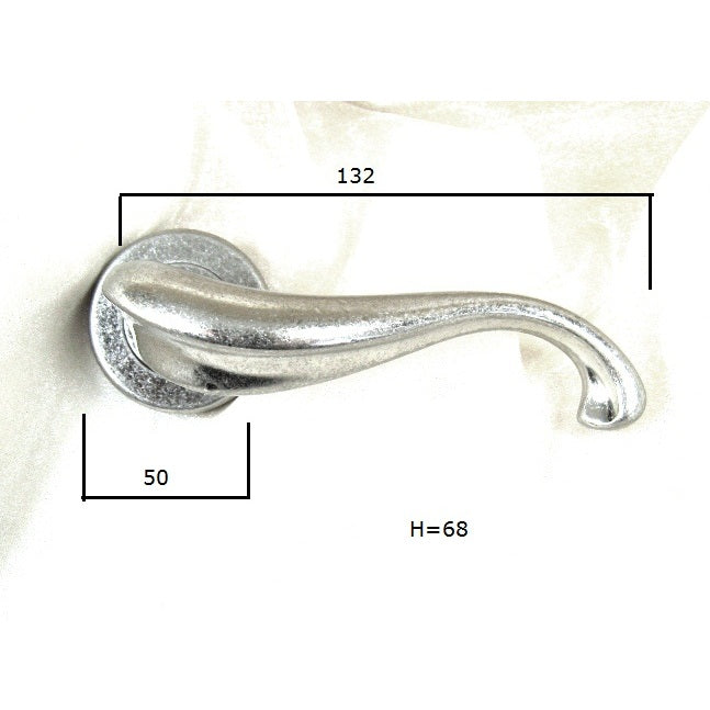 martinelli LATINA　SIL　レバーハンドル空錠 [825-B-SIL]